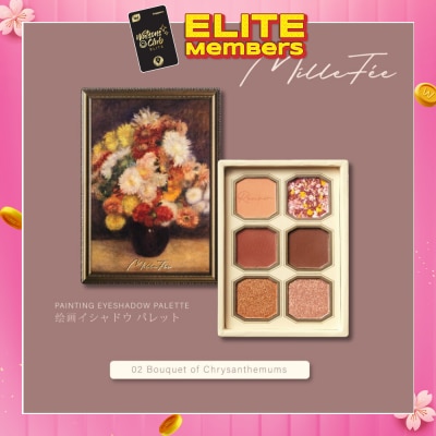 MILLEFEE Painting Eyeshadow 02 Bouquet of Chrysanthemums 6g (Expiry: Jun`2026)