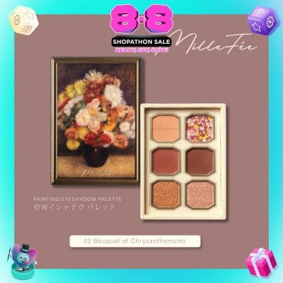 MILLEFEE - Painting Eyeshadow 02 Bouquet of Chrysanthemums 6g (Expiry: Mar`2027)
