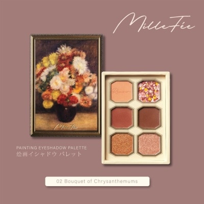 MILLEFEE Painting Eyeshadow 02 Bouquet of Chrysanthemums 6g