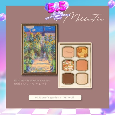 MILLEFEE - Painting Eyeshadow 05 Monet's Garden at Vetheuil 6g (Expiry: Jun`2026)