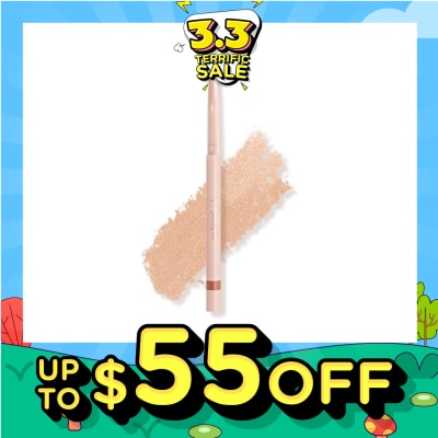 MILLEFEE Tear Bag Pencil 021 Shimmer Light Beige 0.2g (Expiry: Jun`2026)