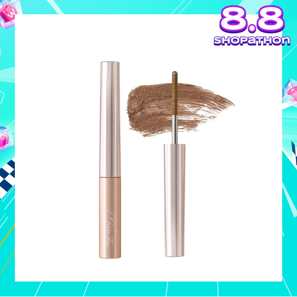 Metal Brush Mascara 02 Natural Brown 2g