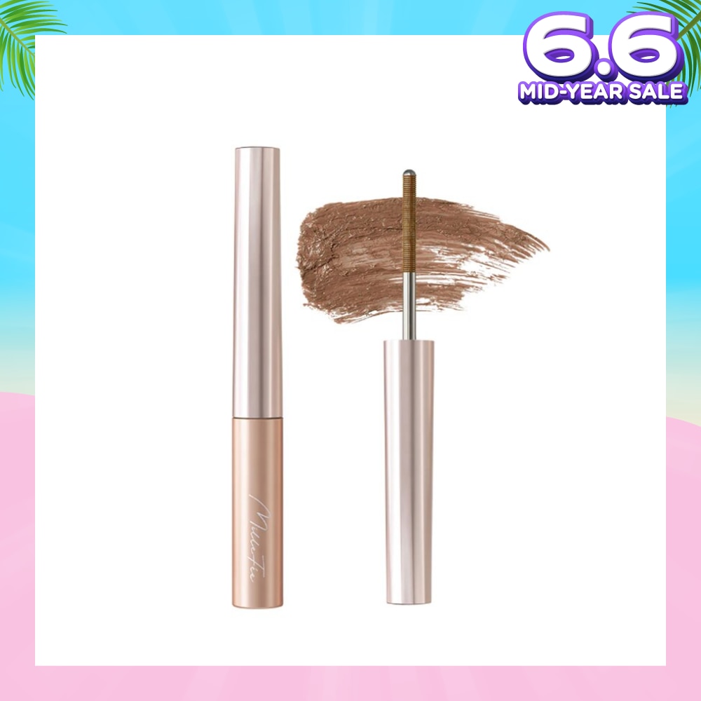 Metal Brush Mascara 02 Natural Brown 2g