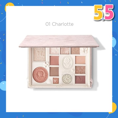 COLORROSE FT Relief Multiple Eye Shadow Palatte 01 Charlotte 23g