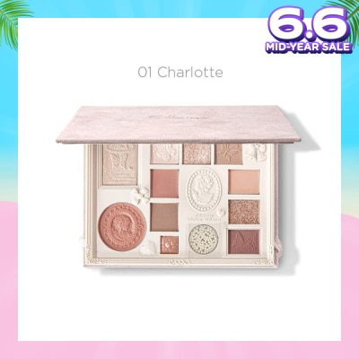 COLORROSE FT Relief Multiple Eye Shadow Palatte 01 Charlotte 23g