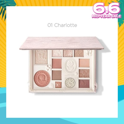 COLORROSE FT Relief Multiple Eye Shadow Palatte 01 Charlotte 23g