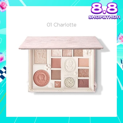 COLORROSE FT Relief Multiple Eye Shadow Palatte 01 Charlotte 23g