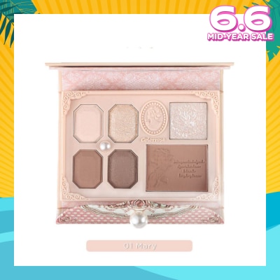COLORROSE FT Relief Mini Multiple Eye Shadow Palatte 01 Mary 11g