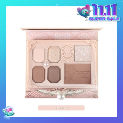 COLORROSE FT Relief Mini Multiple Eye Shadow Palatte 01 Mary 11g (Expiry: Jun`2026)