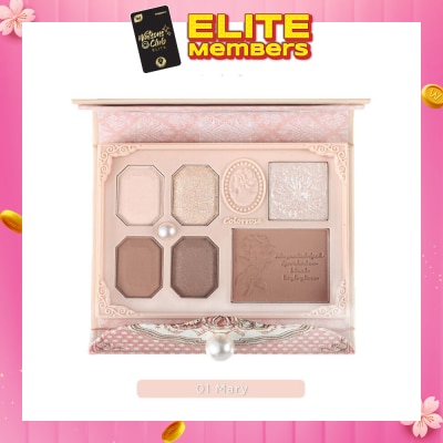 COLORROSE FT Relief Mini Multiple Eye Shadow Palatte 01 Mary 11g (Expiry: Jun`2026)