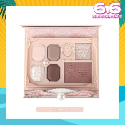 COLORROSE FT Relief Mini Multiple Eye Shadow Palatte 02 Maria 11g