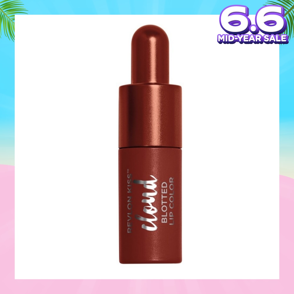 REVLON Kiss Cloud Blotted Lip Color 012 Chocolate Souffle (Expiry: Dec`2025)