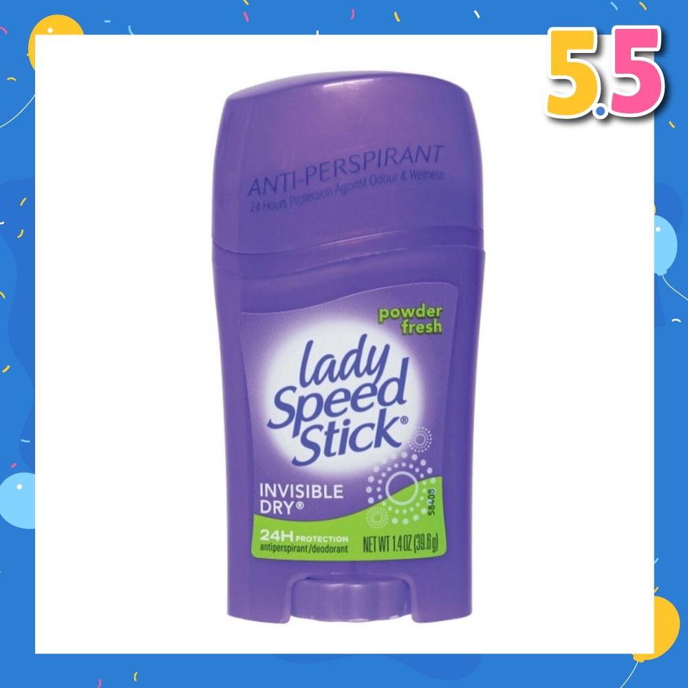 Mennen Lady Speed Stick Powder Fresh Anti-Perspirant Deodorant 39.6g
