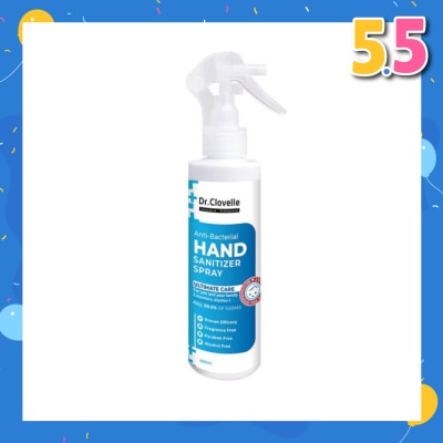 DR CLOVELLE Anti Bacteria Hand Sanitizer Spray  (Suitable Use for Baby Kids and Elderly) 200ml