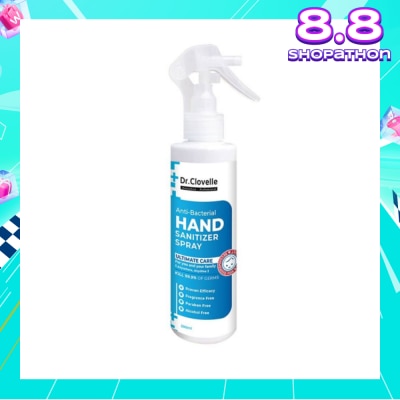 DR CLOVELLE Anti Bacteria Hand Sanitizer Spray  (Suitable Use for Baby Kids and Elderly) 200ml
