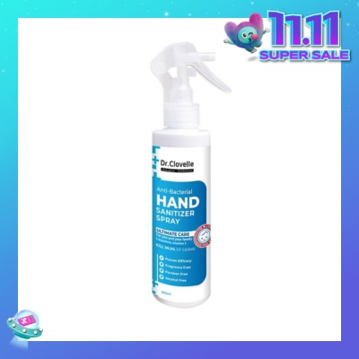 DR CLOVELLE Anti Bacteria Hand Sanitizer Spray  (Suitable Use for Baby Kids and Elderly) 200ml