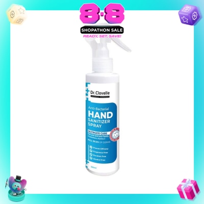 DR CLOVELLE - Anti Bacteria Hand Sanitizer Spray  (Suitable Use for Baby Kids and Elderly) 200ml