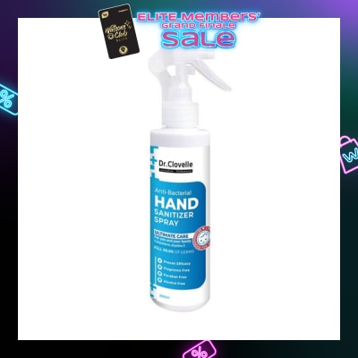 DR CLOVELLE Anti Bacteria Hand Sanitizer Spray  (Suitable Use for Baby Kids and Elderly) 200ml