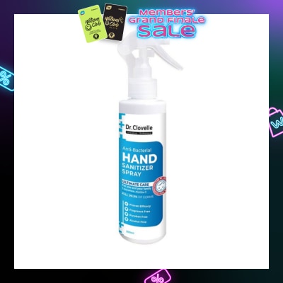 DR CLOVELLE Anti Bacteria Hand Sanitizer Spray (Suitable Use for Baby Kids and Elderly) 200ml