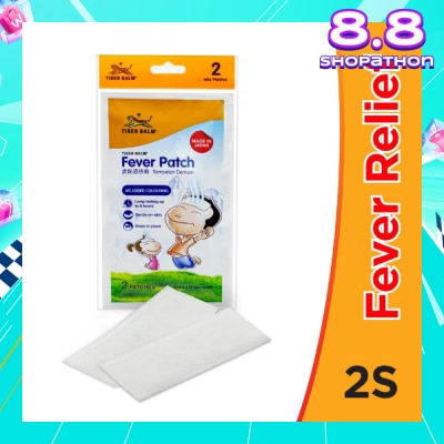 TIGER BALM Fever Patch (Long Lasting + Gentle on Skin) 2s