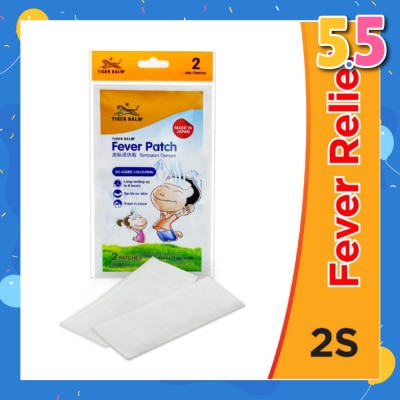 TIGER BALM Fever Patch (Long Lasting + Gentle on Skin) 2s