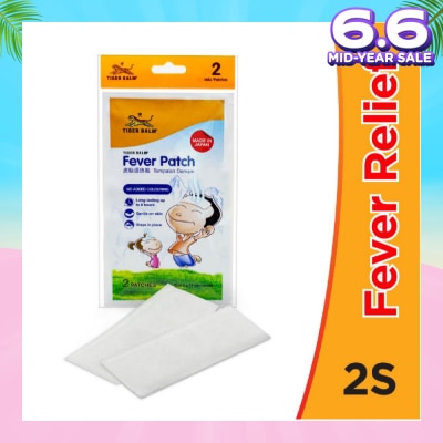 TIGER BALM Fever Patch (Long Lasting + Gentle on Skin) 2s