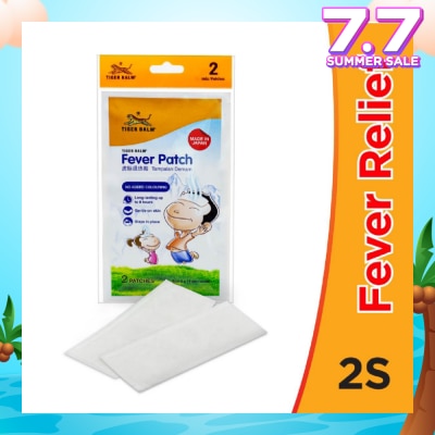 TIGER BALM Fever Patch (Long Lasting + Gentle on Skin) 2s