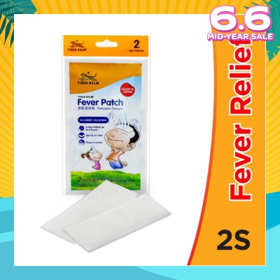 TIGER BALM Fever Patch (Long Lasting + Gentle on Skin) 2s