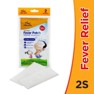 TIGER BALM Fever Patch (Long Lasting + Gentle on Skin) 2s