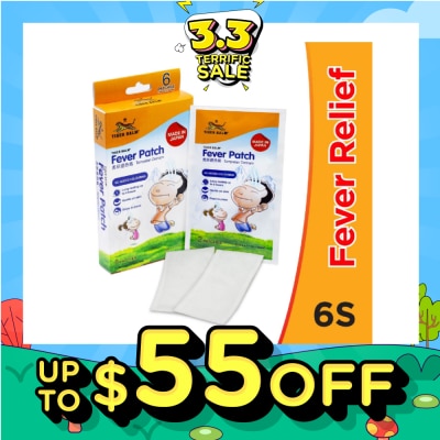 TIGER BALM Fever Patch (Long Lasting + Gentle on Skin) 6s (Expiry: Nov`2026)