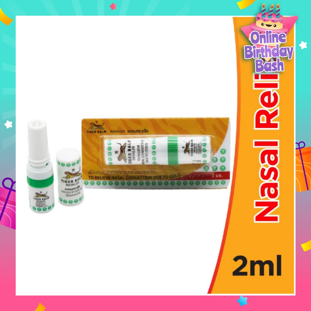 2 in 1 Inhaler (Relieve Nasal Congestion) 2ml