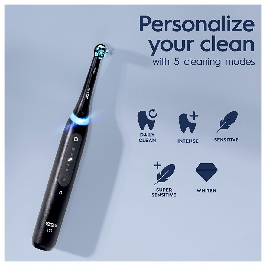 ORAL-B iO Series 5 Electric Toothbrush Black Bluetooth Ultimate
