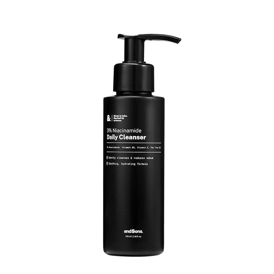 Oil Control 3% Niacinamide Daily Cleanser (Made For Men's Skin) 100ml