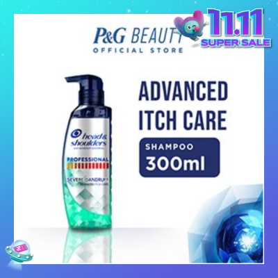 HEAD & SHOULDERS Anti-Dandruff Shampoo (Severe Dandruff & Itch Care) 300ml