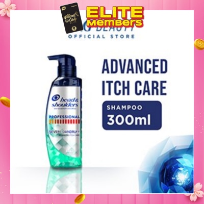 HEAD & SHOULDERS Anti-Dandruff Shampoo (Severe Dandruff & Itch Care) 300ml