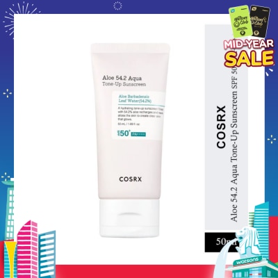 COSRX Aloe 54.2 Aqua Tone-Up Sunscreen SPF50+ PA++++ 50ml
