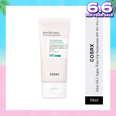 COSRX Aloe 54.2 Aqua Tone-Up Sunscreen SPF50+ PA++++ 50ml