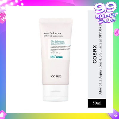 COSRX Aloe 54.2 Aqua Tone-Up Sunscreen SPF50+ PA++++ 50ml