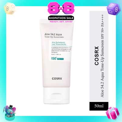 COSRX - Aloe 54.2 Aqua Tone-Up Sunscreen SPF50+ PA++++ 50ml
