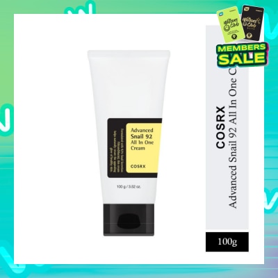 COSRX Advanced Snail 92 All in One Cream Tube 100g