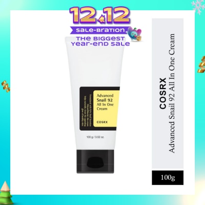 COSRX Advanced Snail 92 All in One Cream Tube 100g