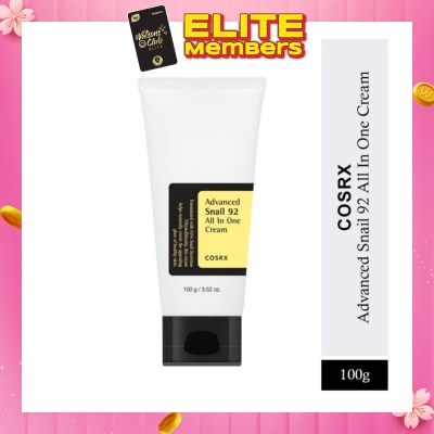 COSRX Advanced Snail 92 All in One Cream Tube 100g