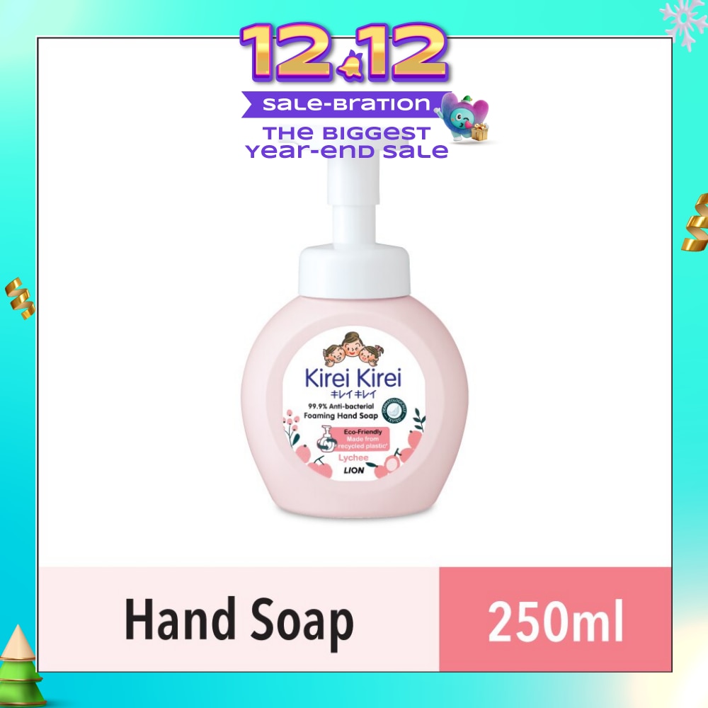 Anti Bacterial Foaming Hand Soap Lychee (99.9% Anti-Bacterial Protection + Gentle On Delicate Skin) 250ml