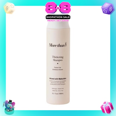 MORETHAN8 - Thickening Shampoo 300ml