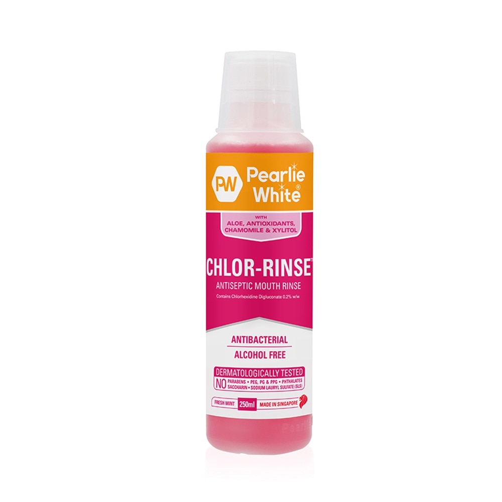 Chlor-Rinse Antiseptic Mouth Rinse (Helps Relieve and Soothe Oral Discomfort) 250ml