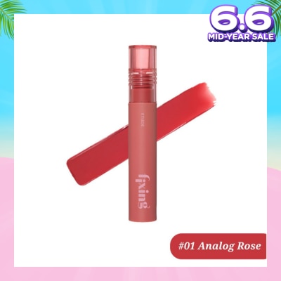 ETUDE Fixing Tint 01 Analog Rose (Long Lasting, Non-Drying & Ultra Thin Formula) 1s