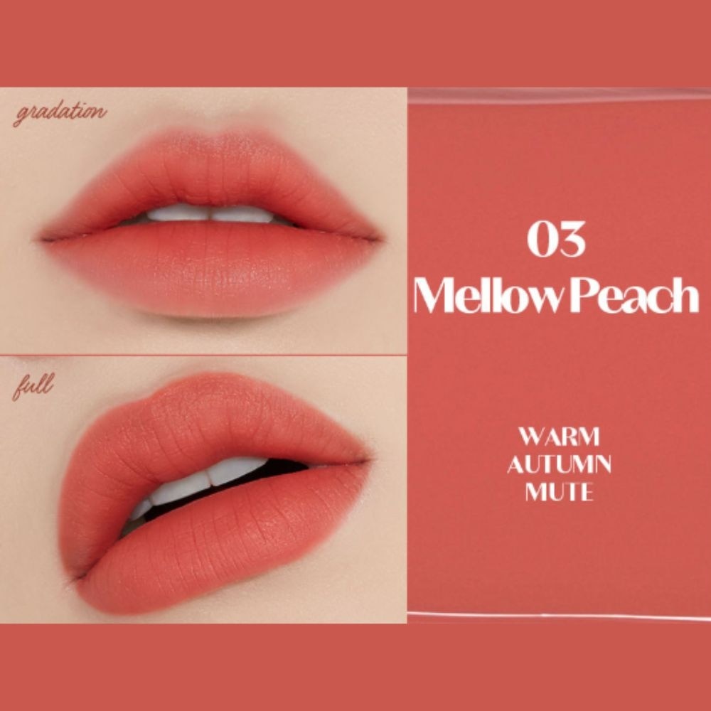 Fixing Tint 03 Mellow Peach (Long Lasting, Non-Drying & Ultra Thin Formula) 1s