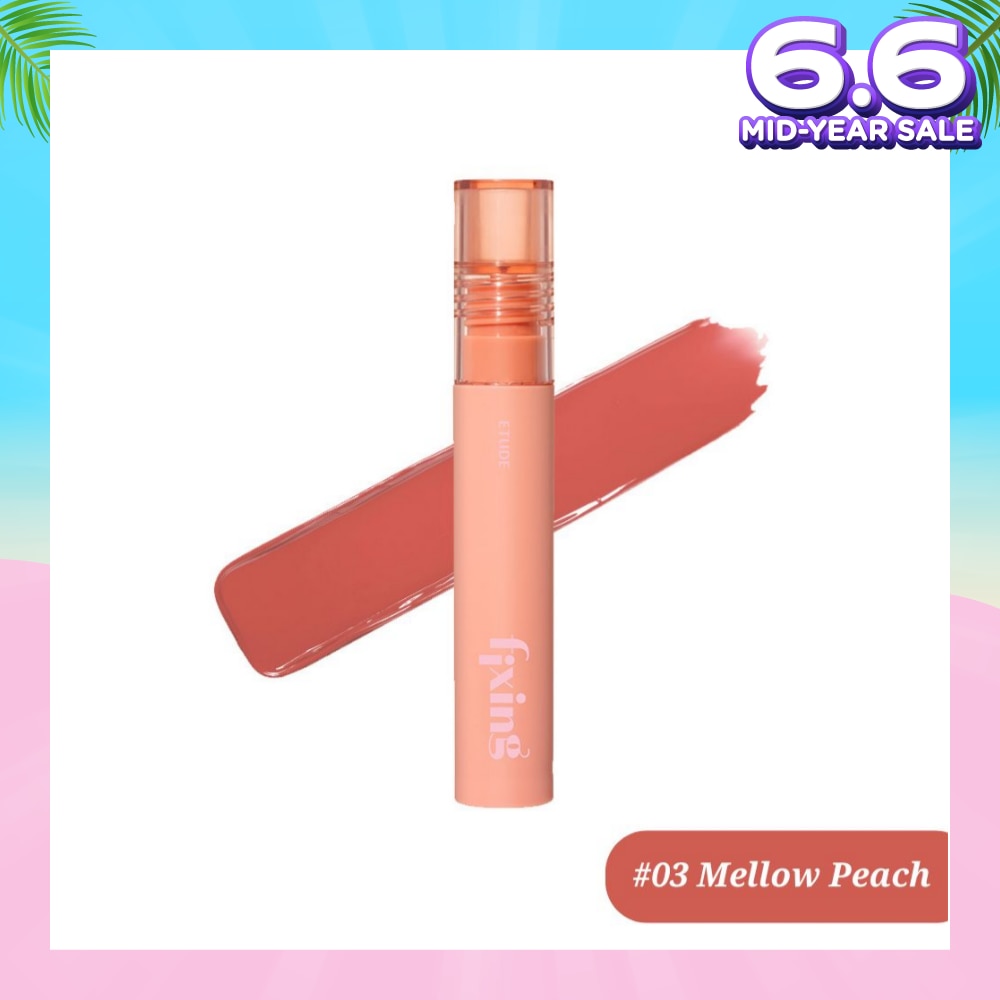 Fixing Tint 03 Mellow Peach (Long Lasting, Non-Drying & Ultra Thin Formula) 1s