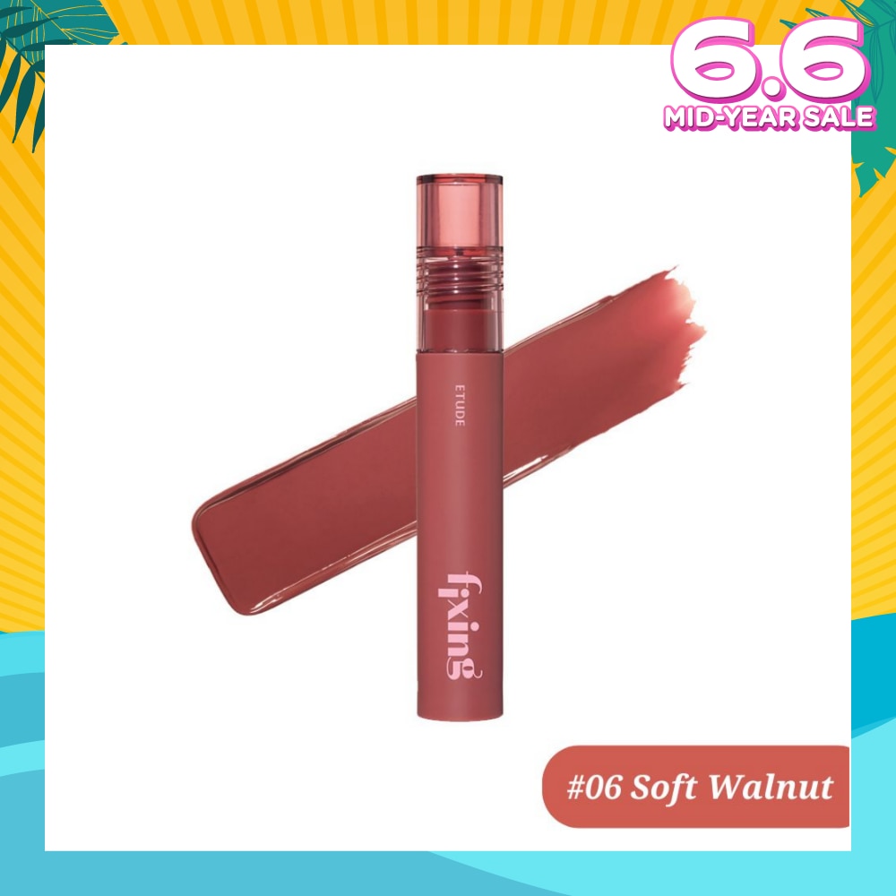 Fixing Tint 06 Soft Walnut (Long Lasting, Non-Drying & Ultra Thin Formula) 1s
