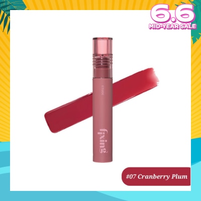 ETUDE Fixing Tint 07 Cranberry Plum (Long Lasting, Non-Drying & Ultra Thin Formula) 1s